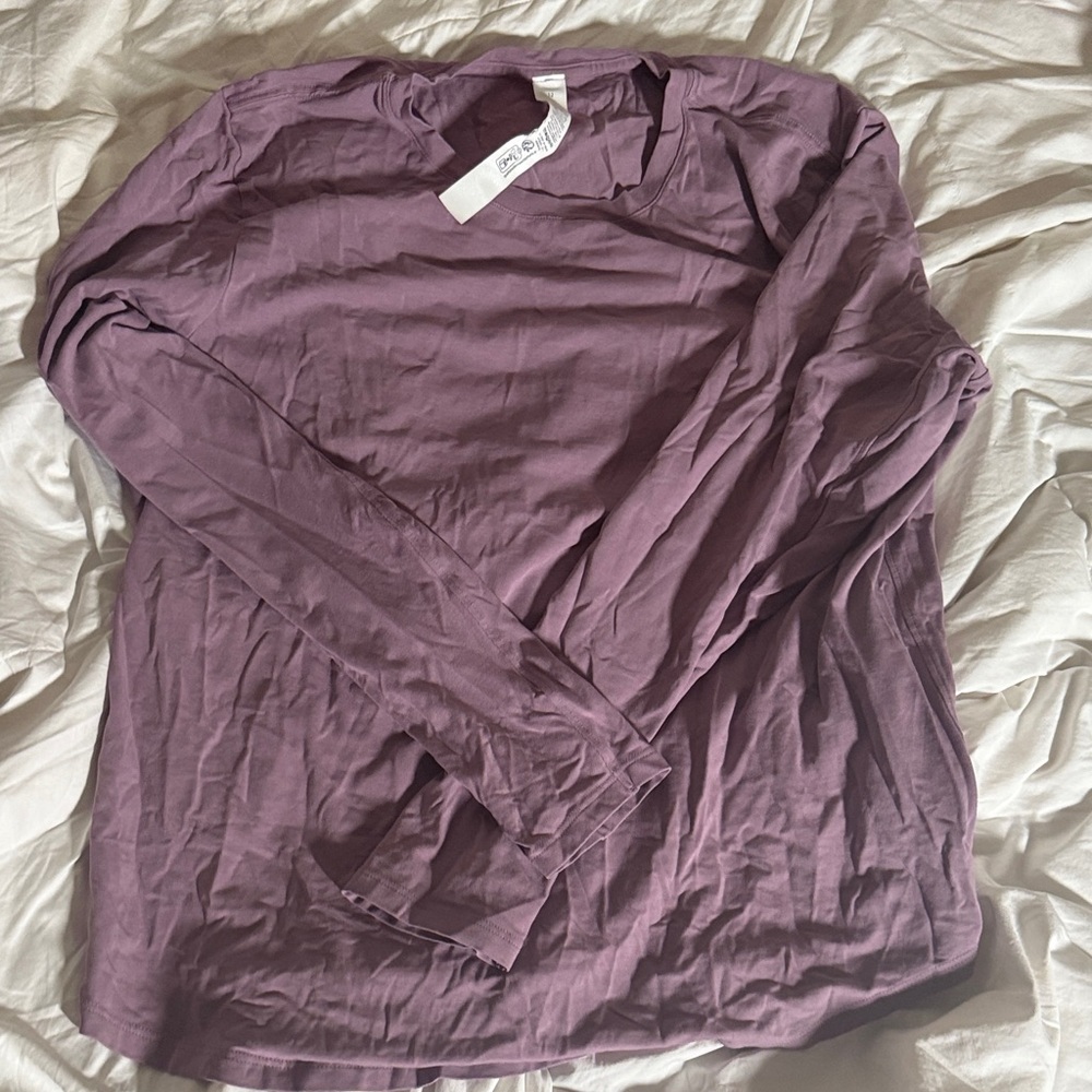 lululemon athletica Women's Purple Love Long Sleeve Tee
